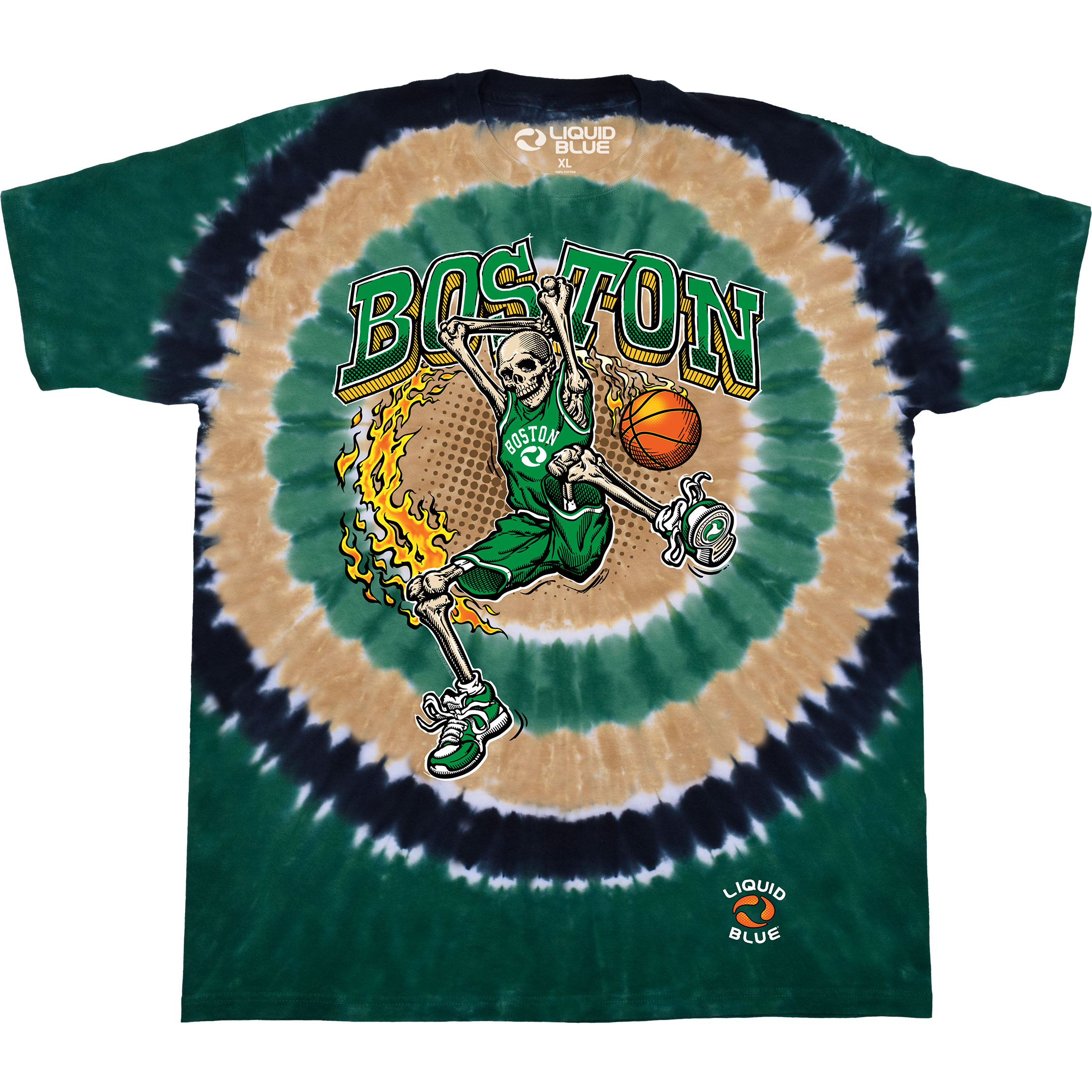 Tie-Dyed Boston Celtics Finals T-Shirt