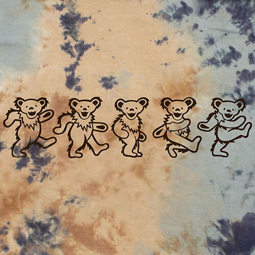 GRATEFUL DEAD DANCING BEARS LINE ART