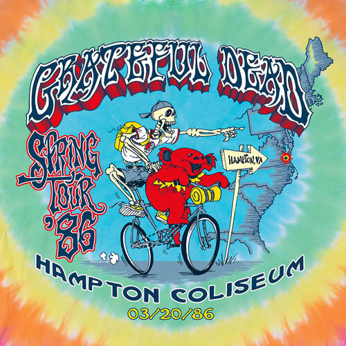 GRATEFUL DEAD HAMPTON 86