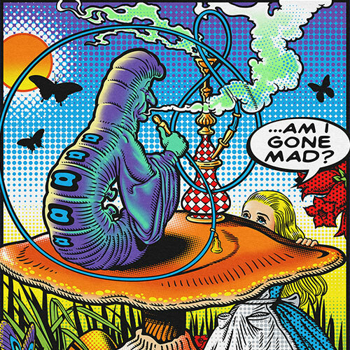 ALICE IN WONDERLAND ALICE POP ART