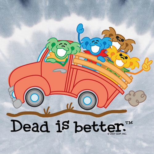 GRATEFUL DEAD TRUCK DEAD IS BETTER