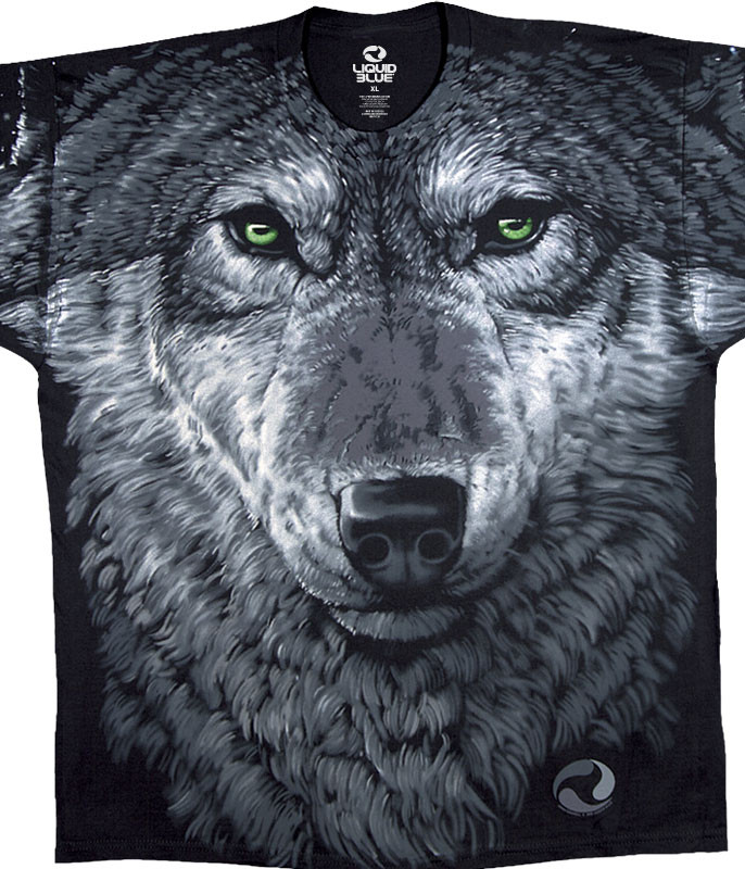 Arctic Wolf Black T-Shirt