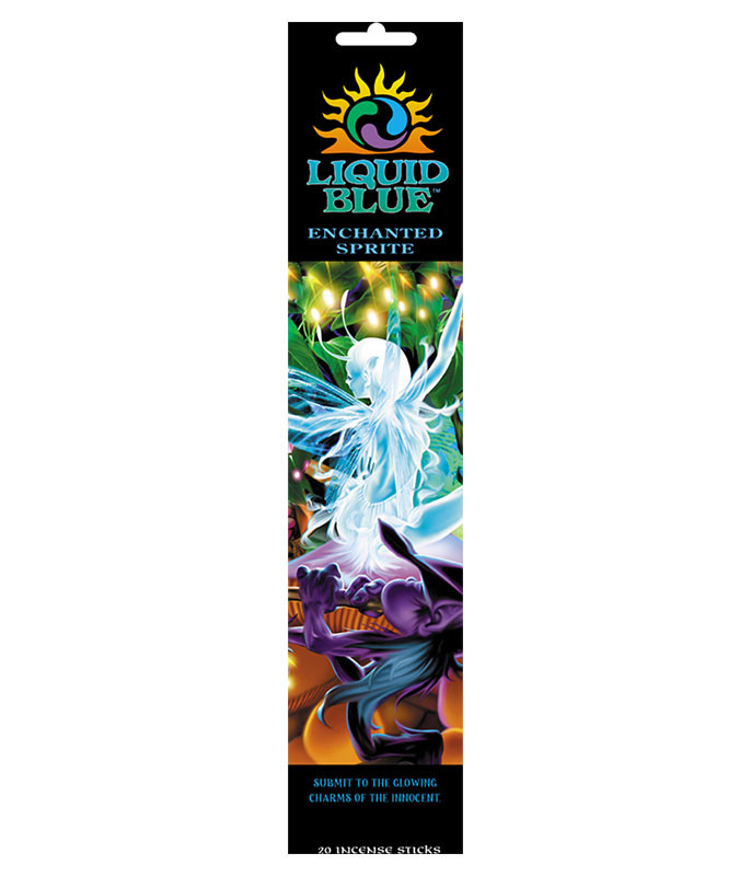 Light Fantasy Mystical Enchanted Sprite Incense Pack Liquid Blue