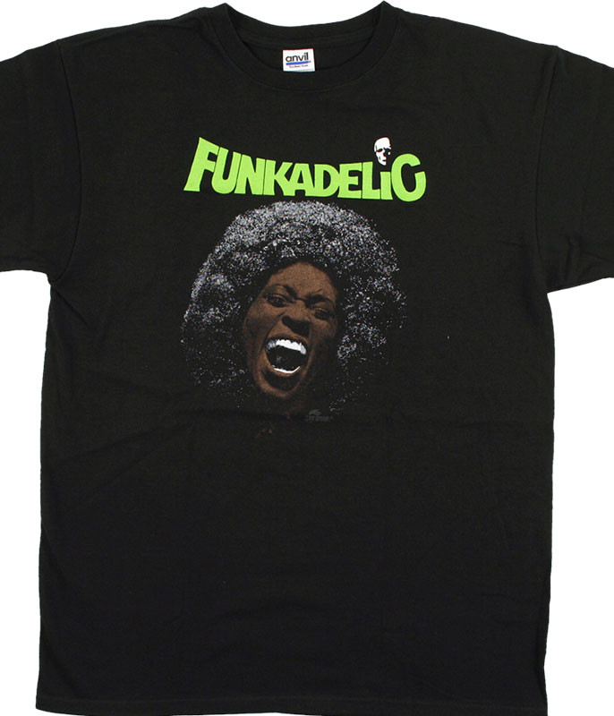 George Clinton Funkadelic Maggot Brain Black T-Shirt Tee