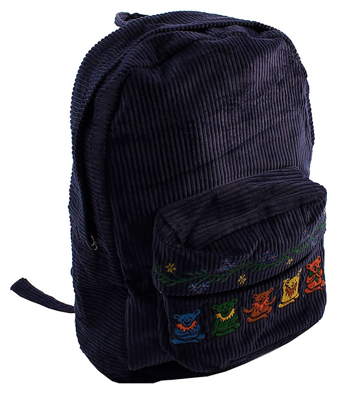 Grateful Dead GD Zen Bear Corduroy Backpack