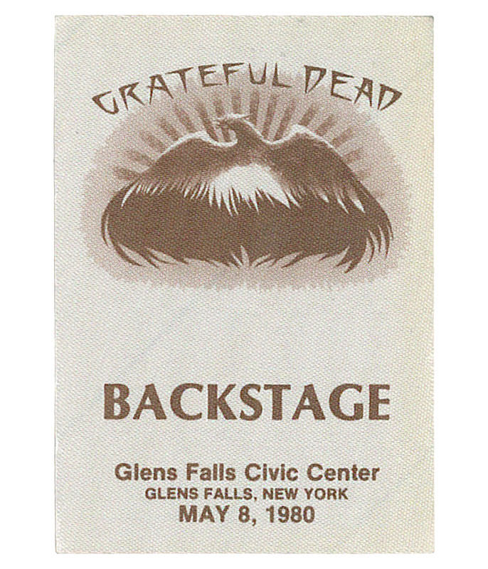 The Vault Grateful Dead 1980 05-08 Backstage Pass Liquid Blue