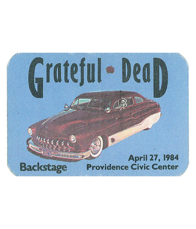 The Vault Grateful Dead 1984 04-27 Backstage Pass Liquid Blue