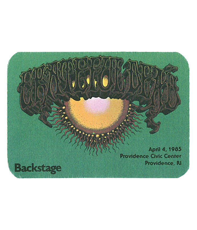 The Vault Grateful Dead 1985 04-04 Backstage Pass Liquid Blue