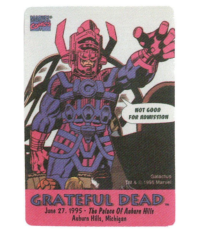 The Vault Grateful Dead 1995 06-27 Backstage Pass Liquid Blue