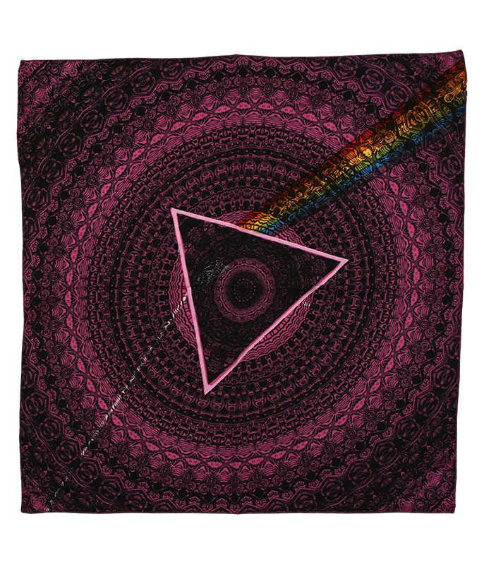 Pink Floyd PF Dark Side Purple Bandana