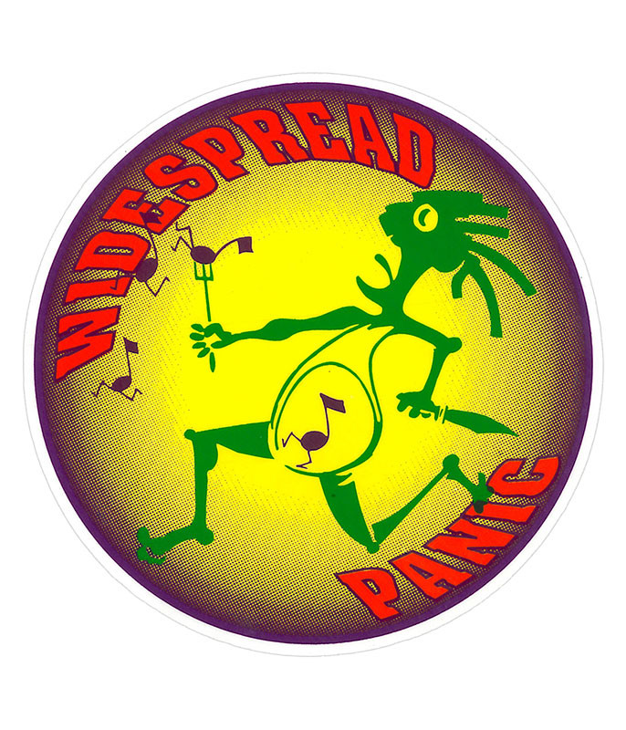 Widespread Panic Note Eater Sticker