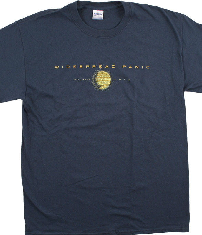 Widespread Panic Blue Turtle Navy T-Shirt Tee