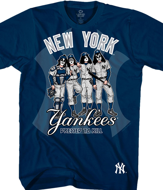 New York Yankees Dressed to Kill Navy T-Shirt