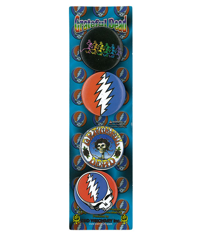 Grateful Dead GD Icons II Pin Set