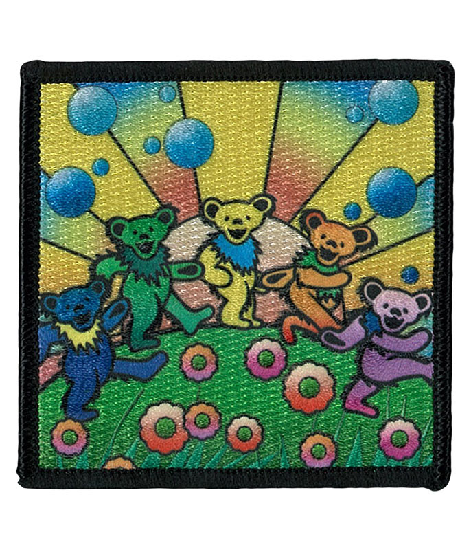 Grateful Dead GD Bears Utopia Patch