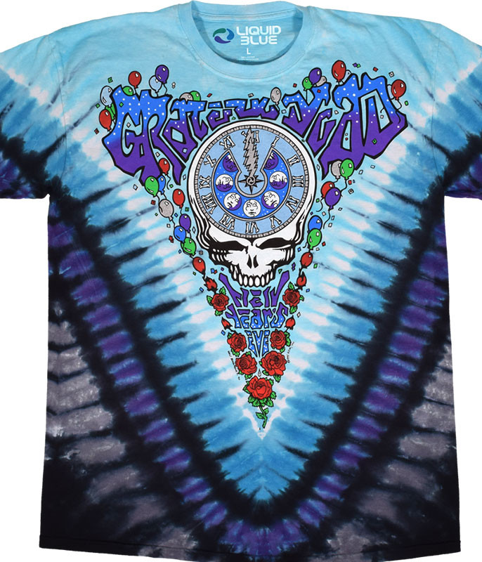 Liquid Blue® Grateful Dead Band T-Shirt - Women's T-Shirts in Tie Dye