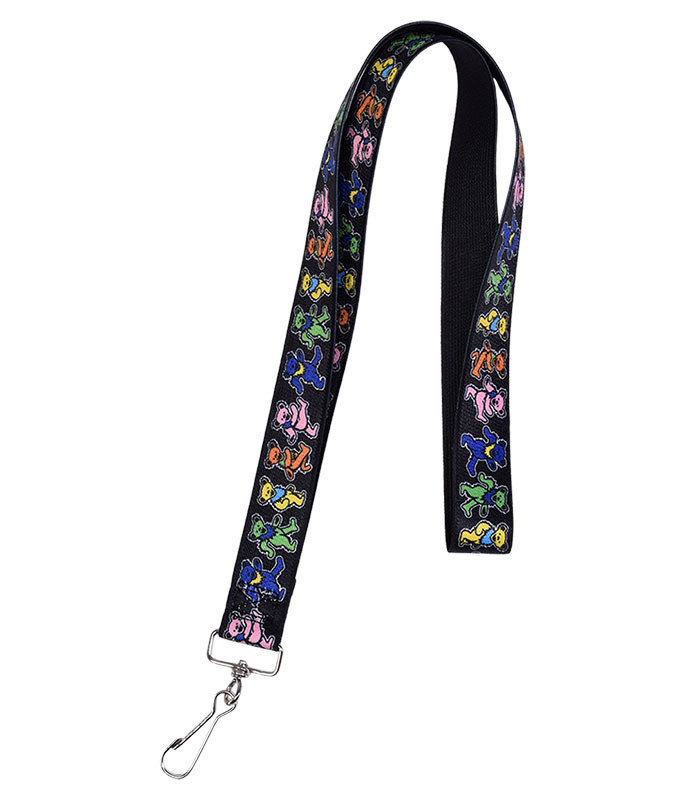 Grateful Dead GD Dancing Bear Lanyard