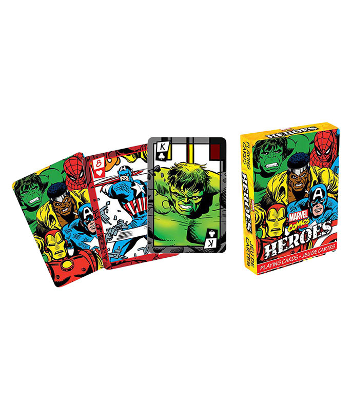 Marvel Heroes Playing Cards