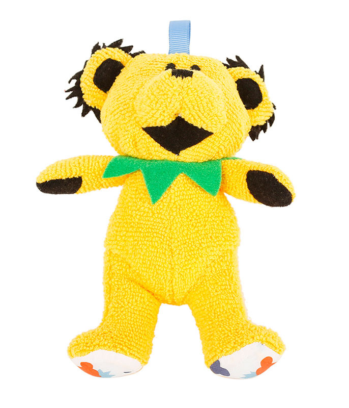 GD Yellow Dancing Bear Baby Rattle