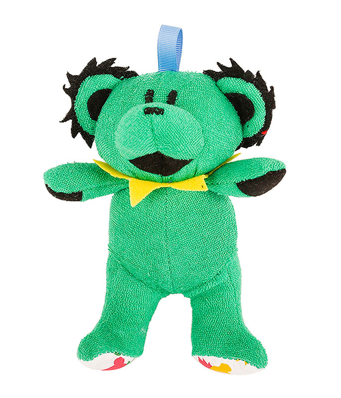 GD Green Dancing Bear Baby Rattle