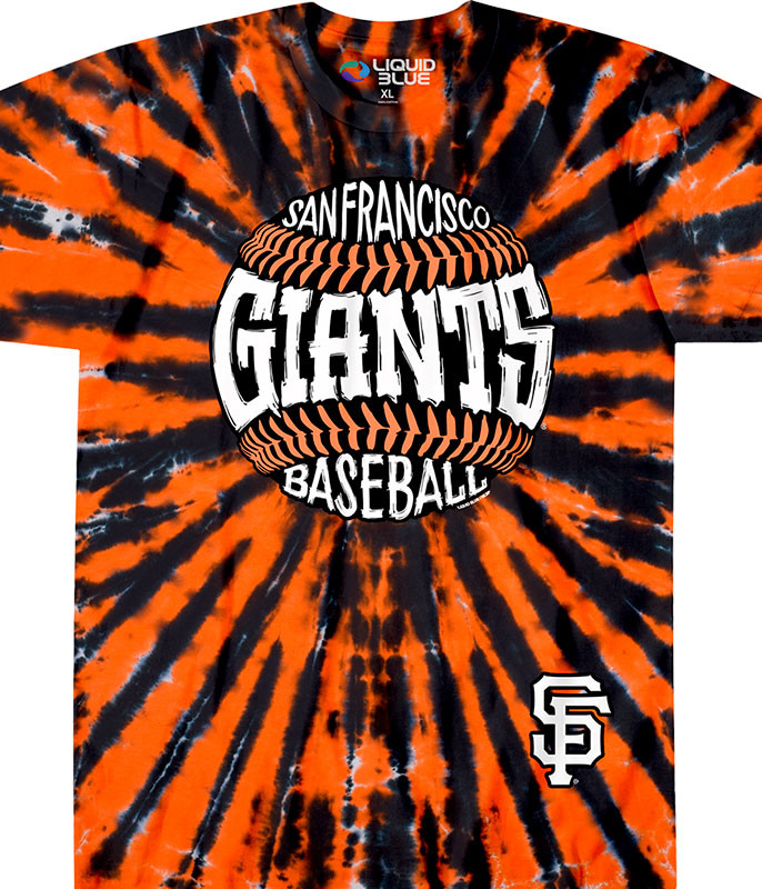 san francisco giants tie dye shirt