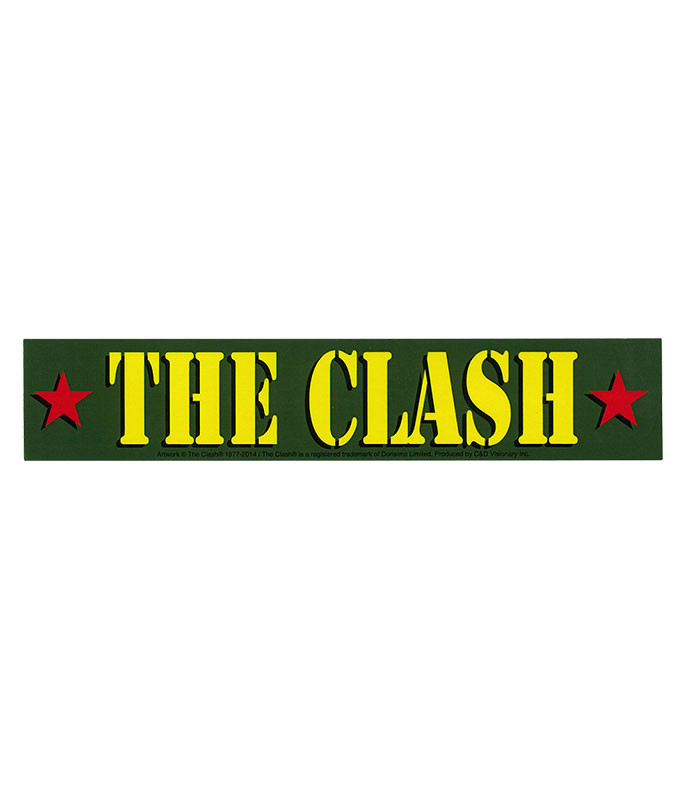 The Clash Army Logo Sticker