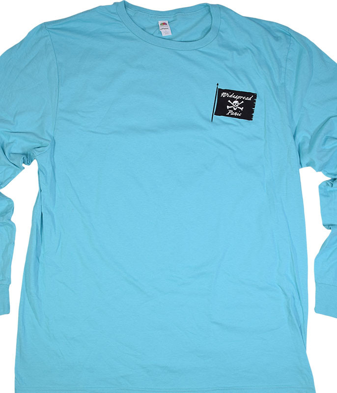 Widespread Panic St. Augustine Light Blue Long Sleeve T-Shirt Tee