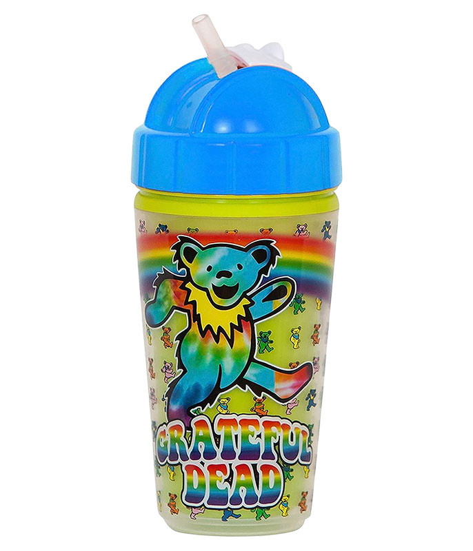 GD Dancing Bears Rainbow Sippy Straw Cup