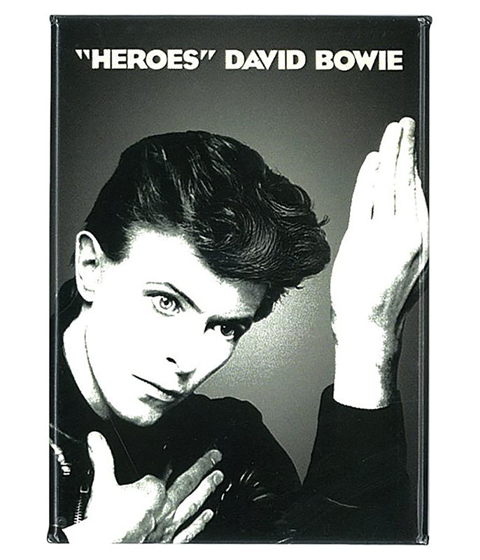 Bowie Heroes Magnet