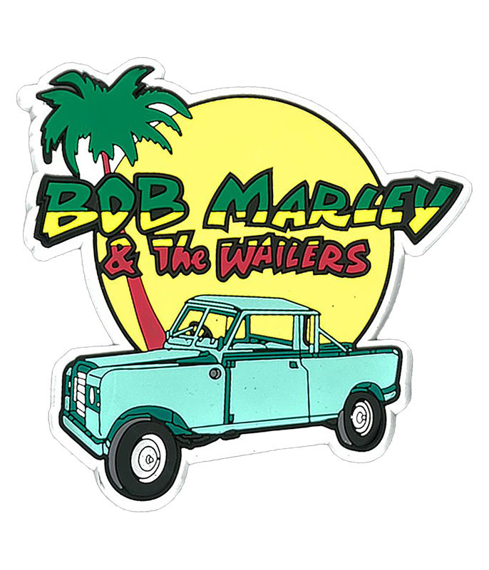 Bob Marley Jeep Magnet