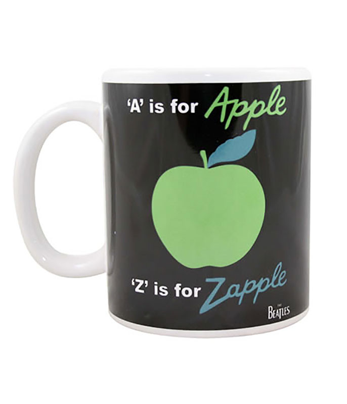 The Beatles A is for Apple White Mug