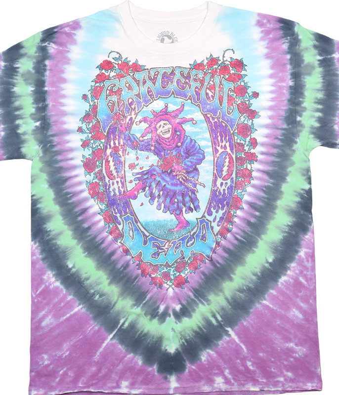 Grateful Dead Vintage Seasons Of The Dead Tie-Dye T-Shirt Tee