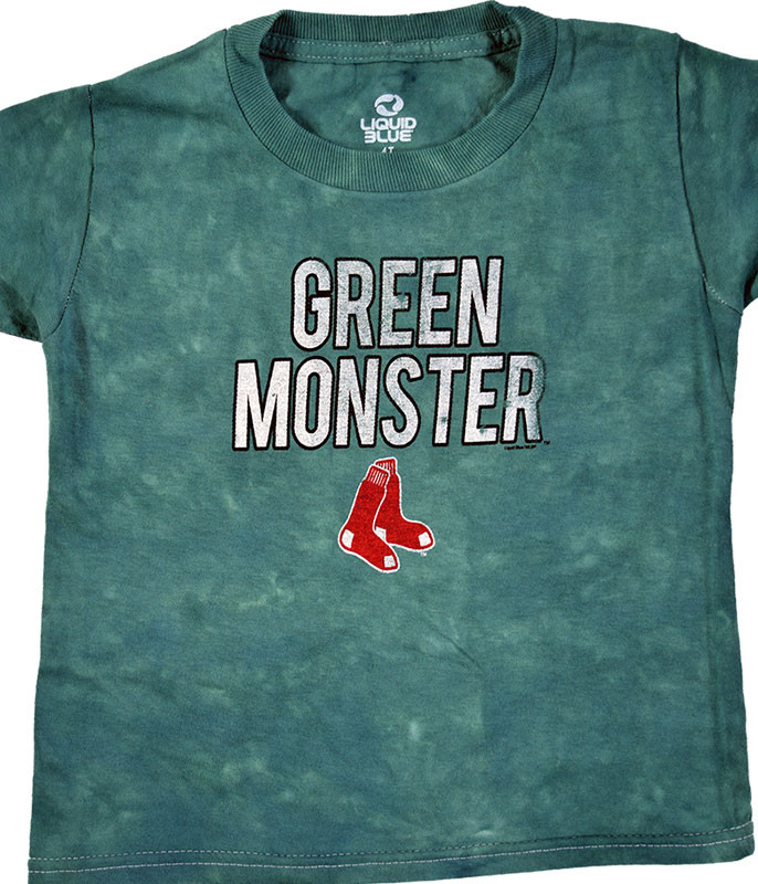 Girls Large Boston Red Sox Tie Dye T-shirt 