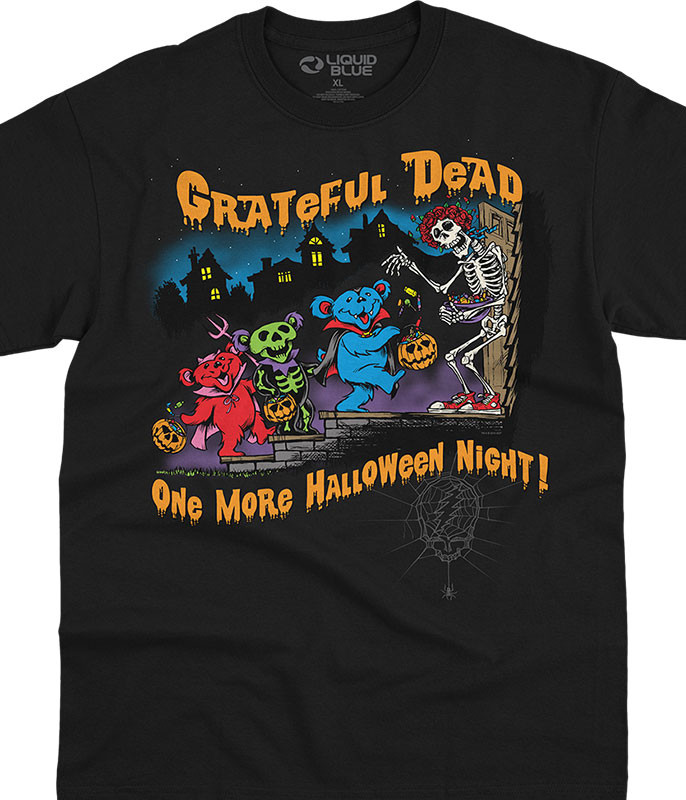 Grateful Dead SYF Blacklight Black T-Shirt - 4XL