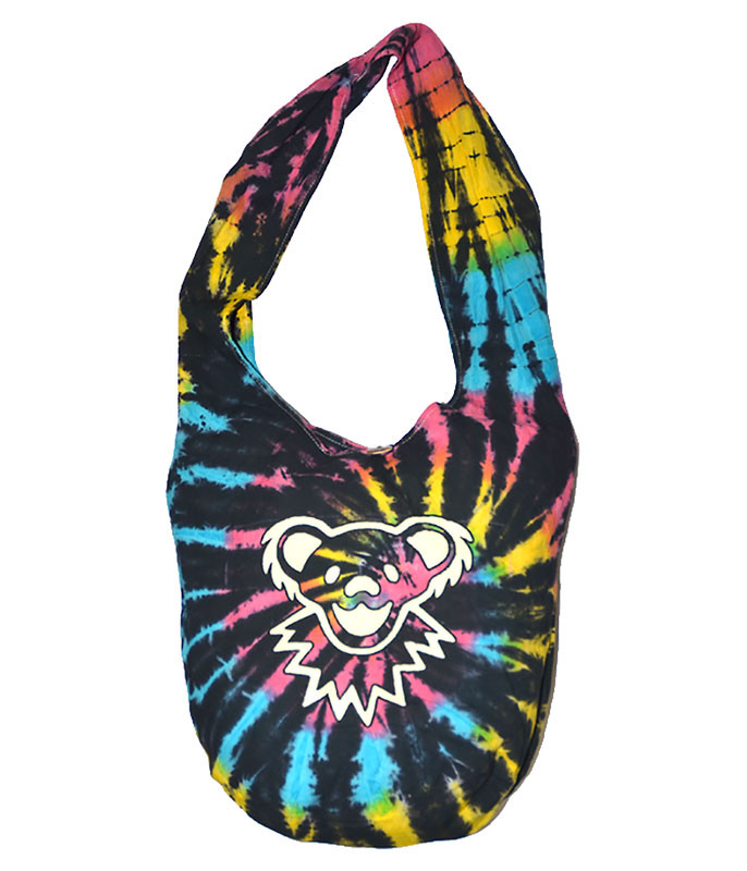 Grateful Dead Bear Tie-Dye Peddler Bag