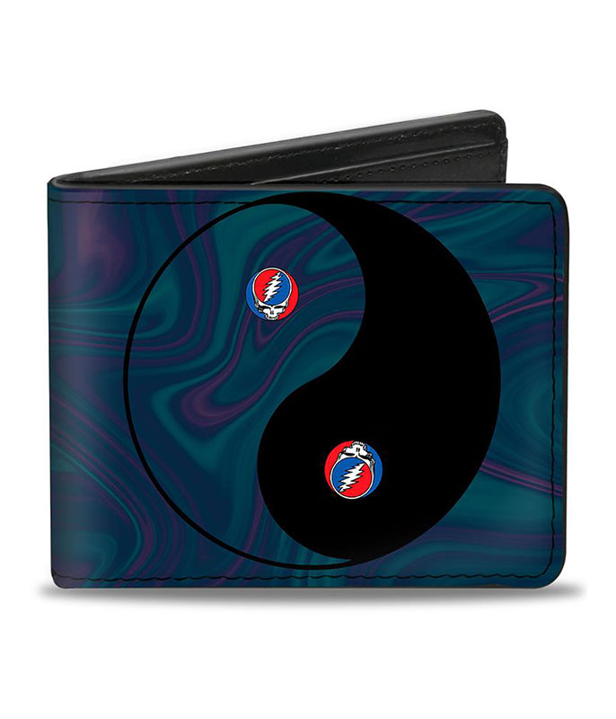 Grateful Dead GD Ying Yang Swirl Bi-Fold Wallet