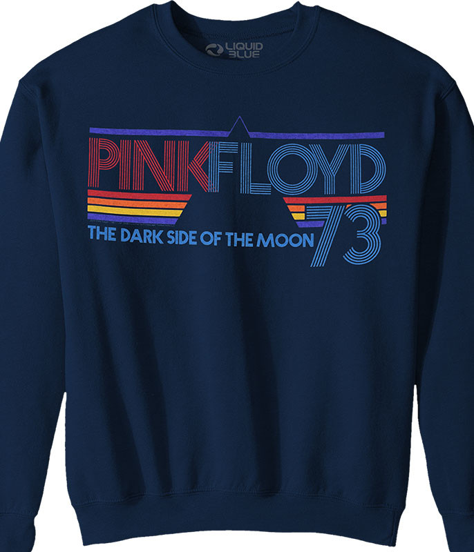 Pink Floyd Sun Is The Same Navy Sweatshirt Tee