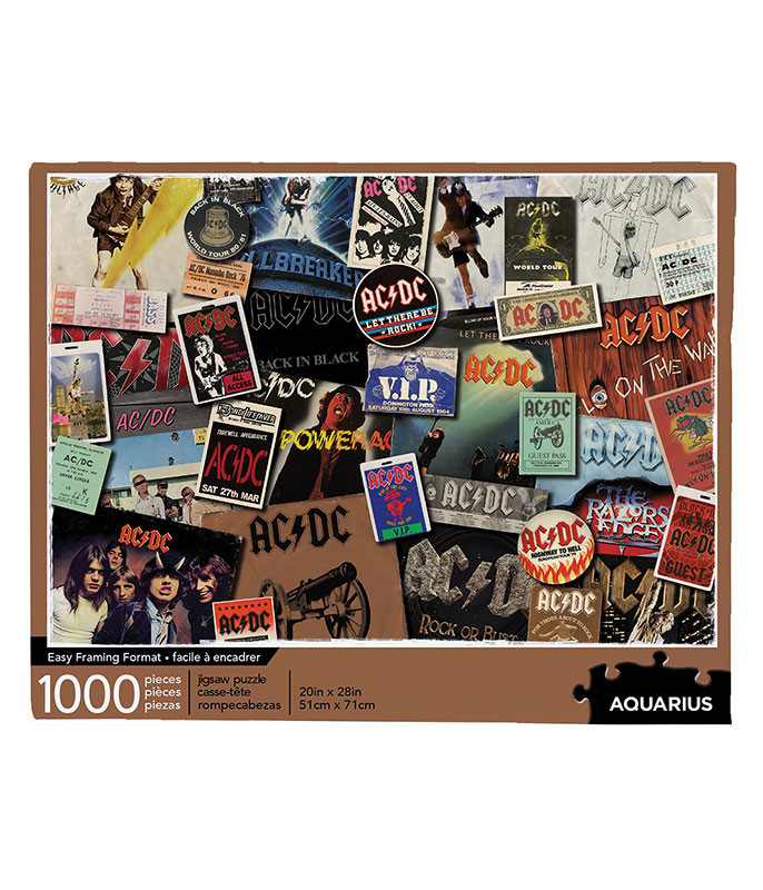 AC-DC Albums Puzzle