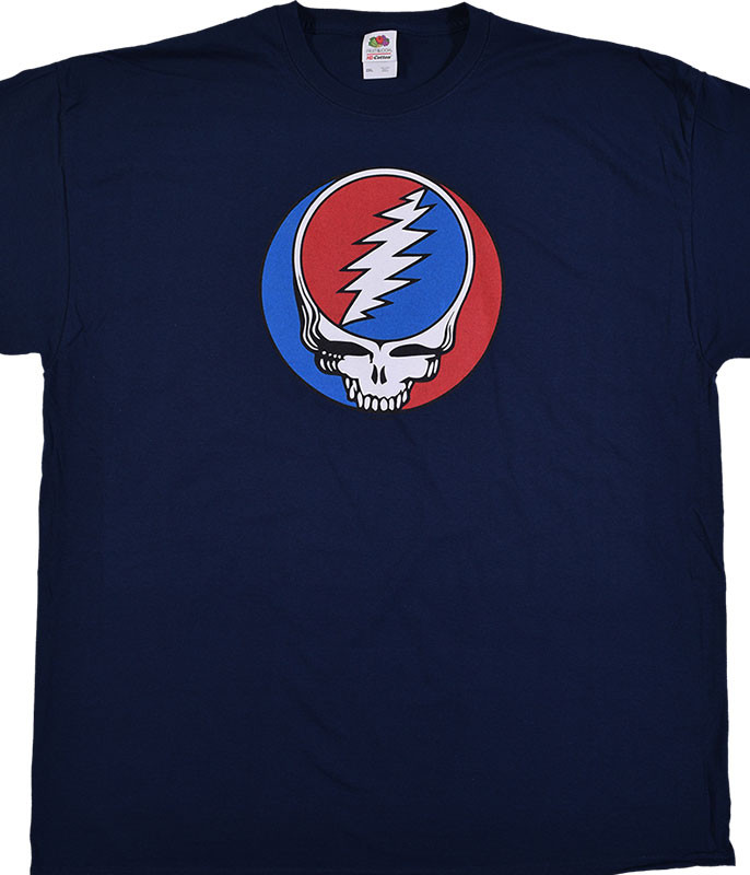 Grateful Dead SYF Navy T-Shirt Tee Liquid Blue