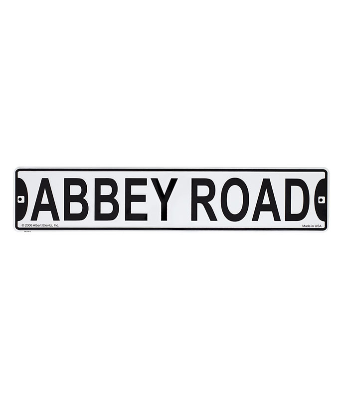 Beatles Abbey Road Tin Sign