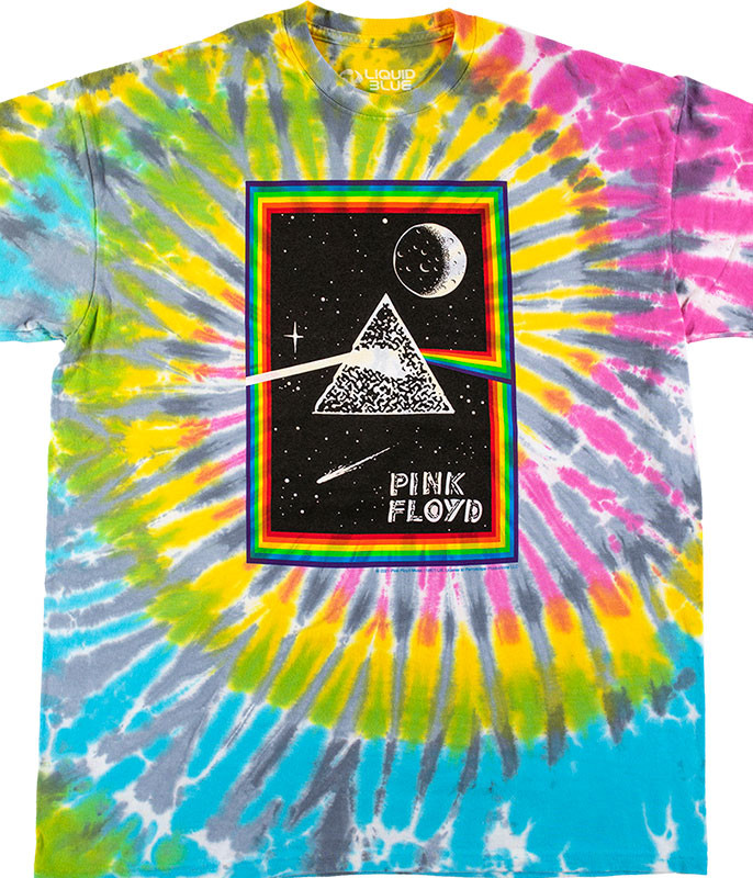 T-shirt Pink Floyd Homme Noir - Tailles XS à XL, 100% Coton, Neuf Sans étiquettes, Motif Vintage Tour