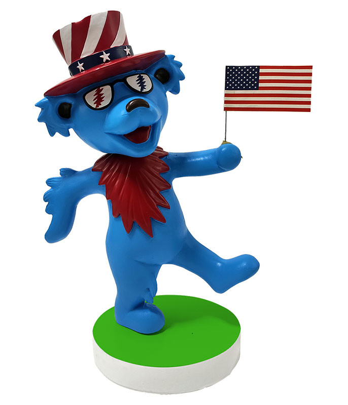 GD Bobblehead 4th of July Dancing Bear