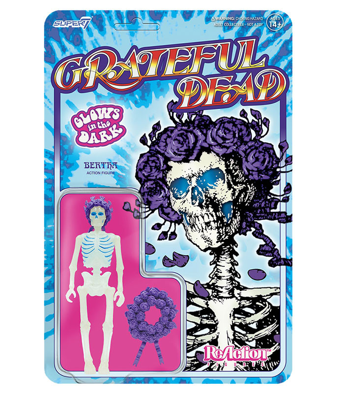 Grateful Dead Bertha Glow ReAction Figure