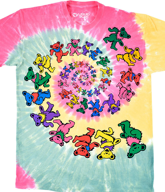 Grizzly x Grateful Dead T-Shirt Tie Dye - Billion Creation