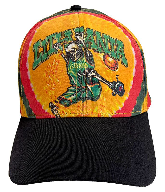 Lithuania Basketball Tie-Dye Hat