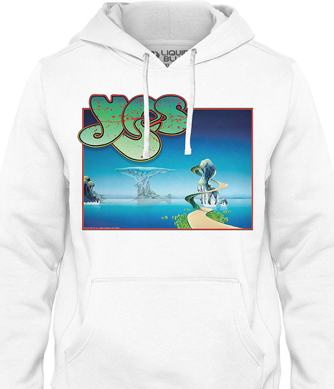 Yes Yes Songs Hoodie by Liquid Blue