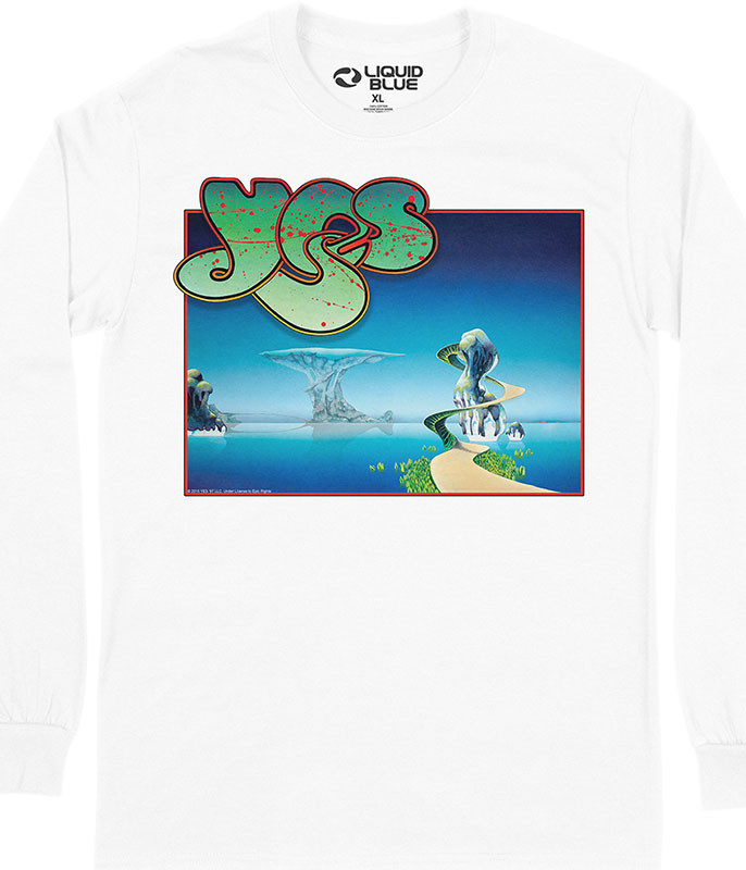 Yes Yes Songs Long Sleeve T-Shirt Tee by Liquid Blue