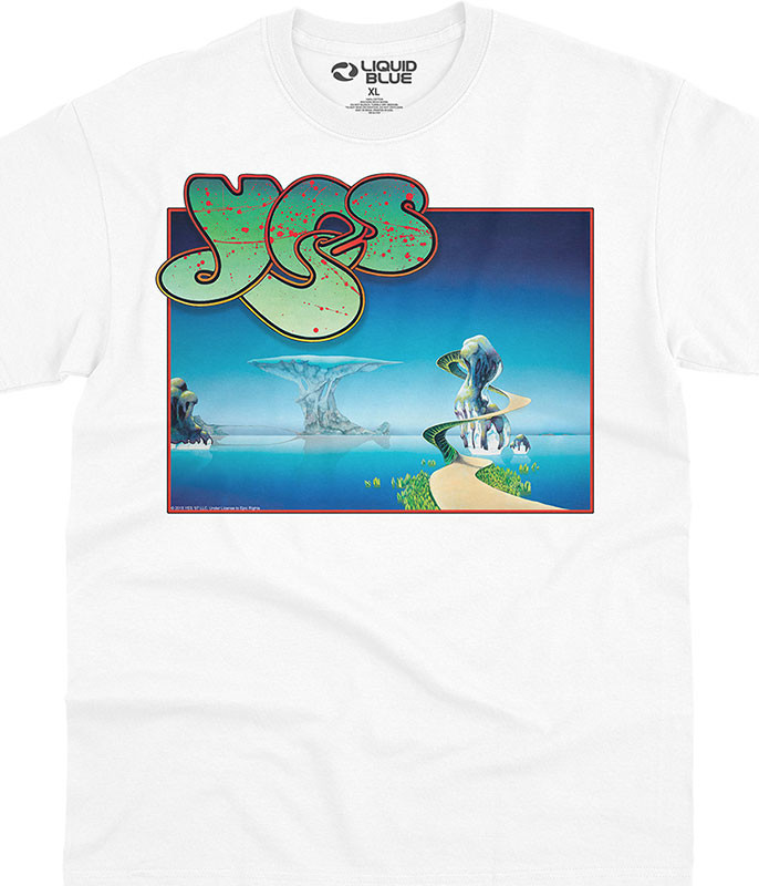 Yes Yes Songs T-Shirt Tee by Liquid Blue