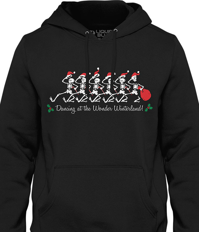 Grateful Dead Wonder Winterland Hoodie by Liquid Blue