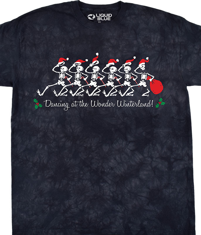 Grateful Dead Wonder Winterland T-Shirt Tee by Liquid Blue